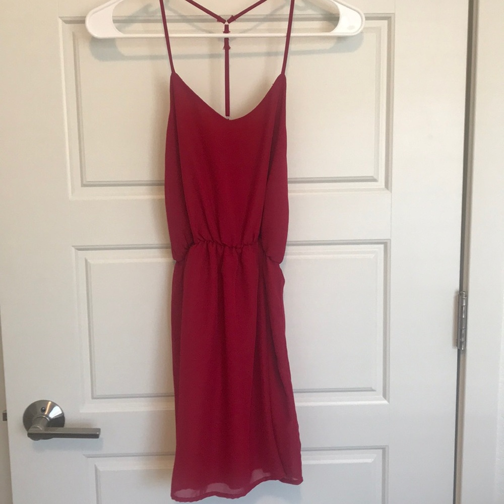 Red dress